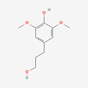 Chemical structure of Dihydrosinapyl alcohol