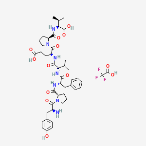 Chemical structure of β-Casomorphin, human TFA