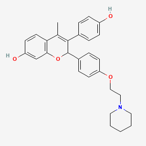 Chemical structure of rac-Acolbifene