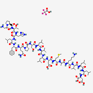 Chemical structure of IRBP (1-20), human TFA
