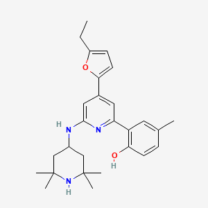 Chemical structure of BRITE-338733