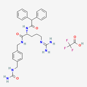 Chemical structure of BIBO3304 TFA