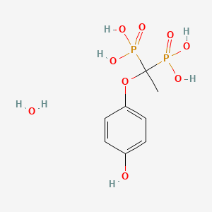Chemical structure of L-690330 hydrate