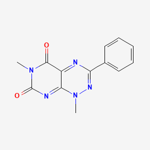 Chemical structure of 3-Phenyltoxoflavin