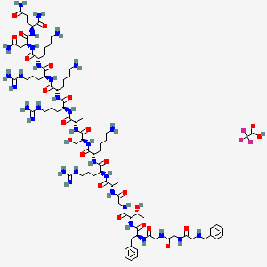 Chemical structure of UFP-101 TFA