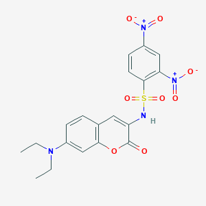 Chemical structure of Sel-green