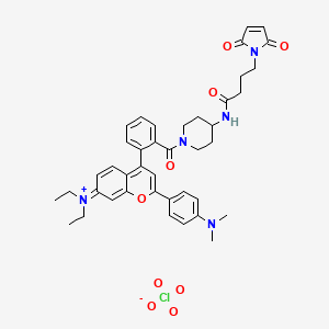 Chemical structure of FM-red