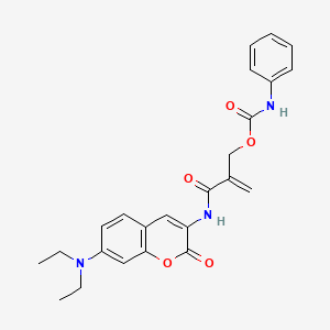 Chemical structure of AC-green