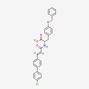 Chemical structure of GPR34 receptor antagonist 2