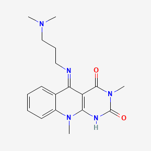 Chemical structure of HLI373 dihydrochloride