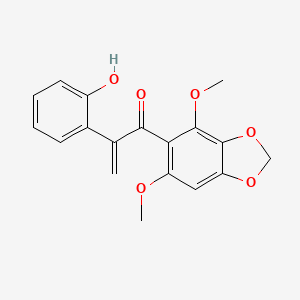Chemical structure of Biliatresone
