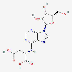 Chemical structure of Succinyladenosine