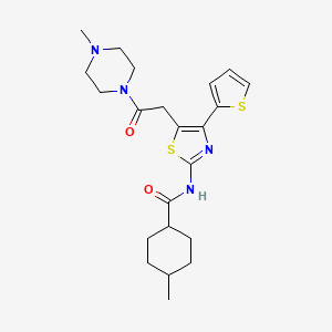 Chemical structure of GPR81 agonist 1
