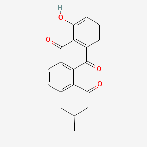 Chemical structure of Ochromycinone