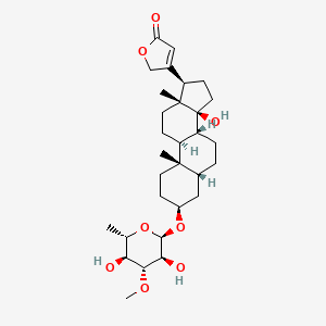 Chemical structure of Neriifolin