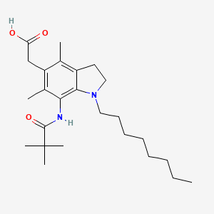 Chemical structure of Pactimibe