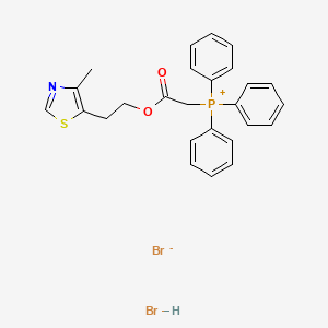 Chemical structure of Mitochondrial respiration-IN-1 hydrobromide