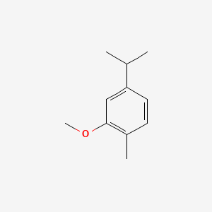 Chemical structure of Carvacrol methyl ether