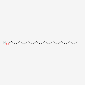 Chemical structure of 1-Heptadecanol