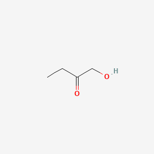 Chemical structure of 1-Hydroxy-2-butanone