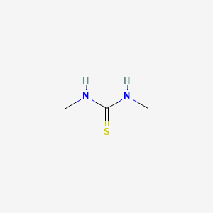 Chemical structure of N,N'-Dimethylthiourea