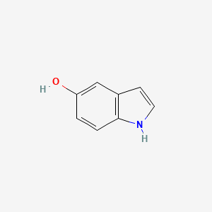 Chemical structure of 5-Hydroxyindole