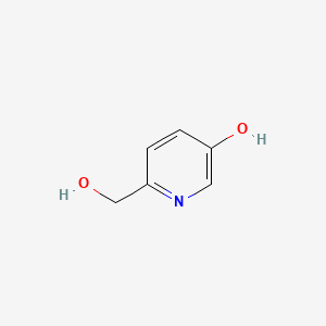 Chemical structure of 2-Hydroxymethyl-5-hydroxypyridine
