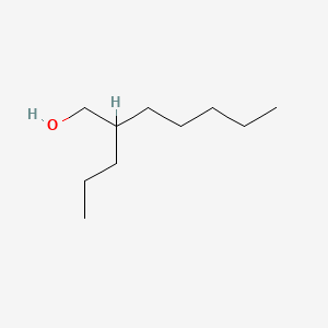 Chemical structure of 2-Propylheptanol