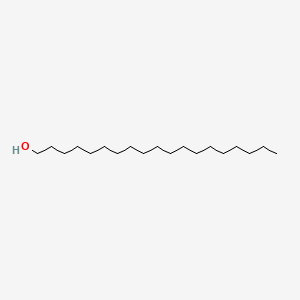 Chemical structure of 1-Nonadecanol
