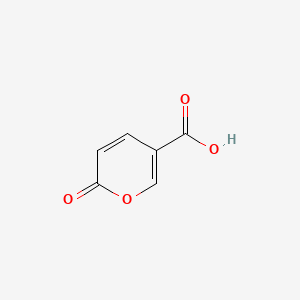 Chemical structure of Coumalic acid