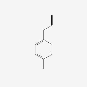 Chemical structure of 4-Allyltoluene