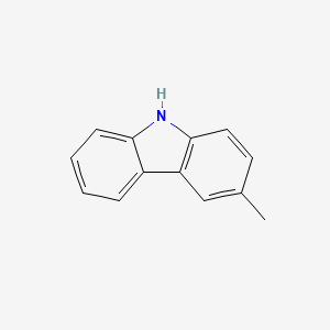 Chemical structure of 3-Methylcarbazole