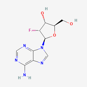 Chemical structure of 2′-Deoxy-2′-fluoroadenosine