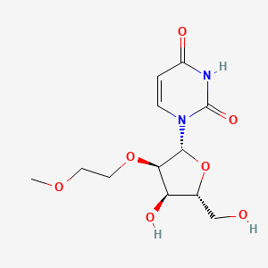 Chemical structure of 2'-O-(2-Methoxyethyl)-uridine