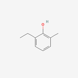 Chemical structure of 2-Ethyl-6-methylphenol