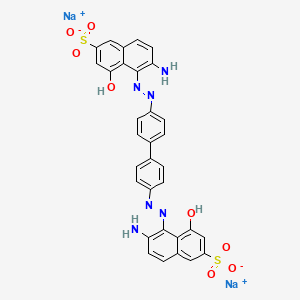 Chemical structure of Direct Violet 1
