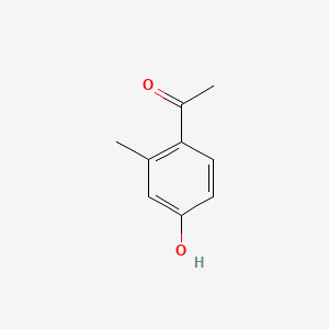 Chemical structure of 4-Hydroxy-2-methylacetophenone