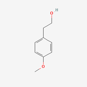 Chemical structure of 4-Methoxyphenethyl alcohol