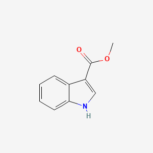 Chemical structure of Methyl indole-3-carboxylate