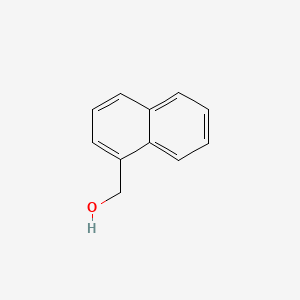 Chemical structure of 1-Naphthalenemethanol
