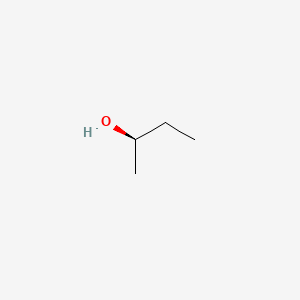 Chemical structure of (-)-2-Butanol