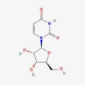 Chemical structure of L-Uridine