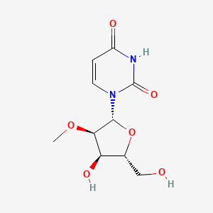 Chemical structure of 2′-O-Methyluridine