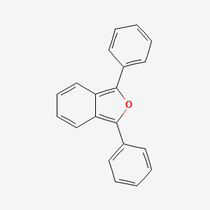 Chemical structure of 1,3-Diphenylisobenzofuran
