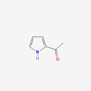 Chemical structure of 2-Acetylpyrrole