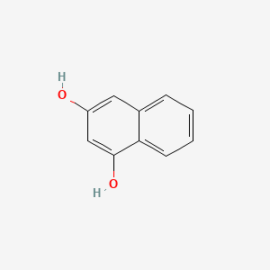 Chemical structure of Naphthoresorcinol