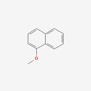 Chemical structure of 1-Methoxynaphthalene