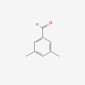 Chemical structure of 3,5-Dimethylbenzaldehyde