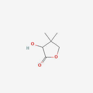 Chemical structure of DL-Pantolactone