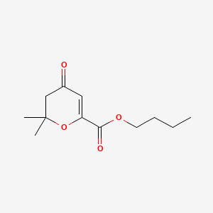 Chemical structure of Butopyronoxyl
